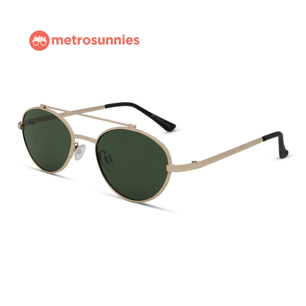 MetroSunnies Evan Sunnies (Moss) / Sunglasses with UV400 Protection / Fashion Eyewear Unisex