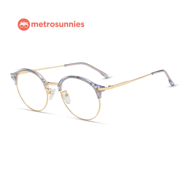 MetroSunnies Florence Specs (Blue) / Con-Strain Blue Light / Anti-Radiation Computer Eyeglasses