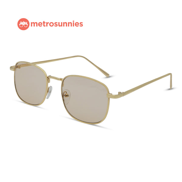 MetroSunnies Gabby Sunnies (Beige) / Sunglasses with UV400 Protection / Fashion Eyewear Unisex