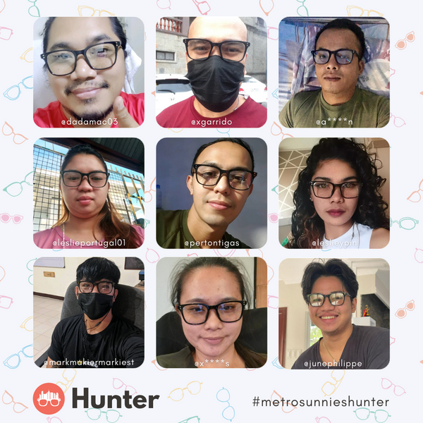 MetroSunnies Hunter (Black) / Con-Strain PRO Photochromic Blue Light / UV400 / Anti-Radiation