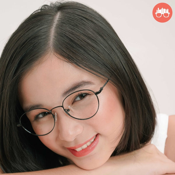 MetroSunnies Ingrid Specs (Black) / Replaceable Lens / Eyeglasses for Men and Women