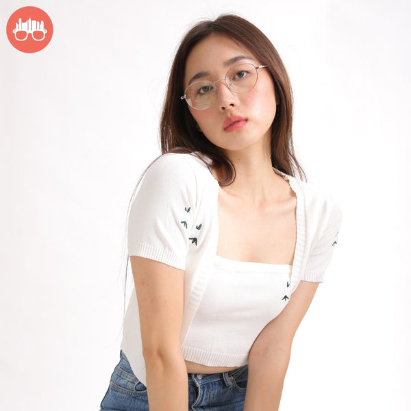 MetroSunnies Ingrid Specs (Rose Gold) / Con-Strain Blue Light / Anti-Radiation Computer Eyeglasses