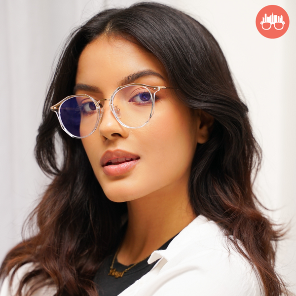 MetroSunnies Isla Specs (Clear) / Con-Strain Blue Light / Versairy / Anti-Radiation Eyeglasses