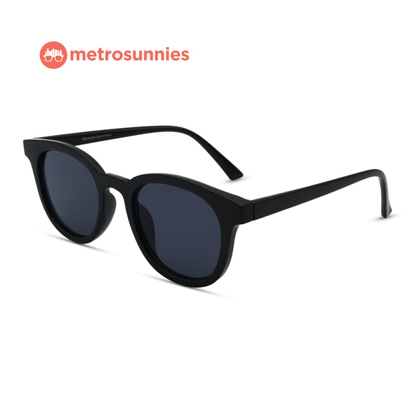 MetroSunnies Jacky Sunnies (Black) / Sunglasses with UV400 Protection / Fashion Eyewear Unisex