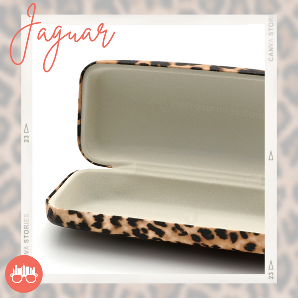 MetroSunnies Jaguar Hard Case Holder  / Eyewear Case Holder for Sunnies and Specs