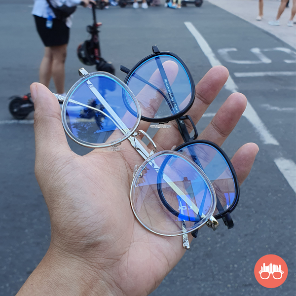 MetroSunnies Jessie Specs (Clear) / Replaceable Lens / Eyeglasses for Men and Women
