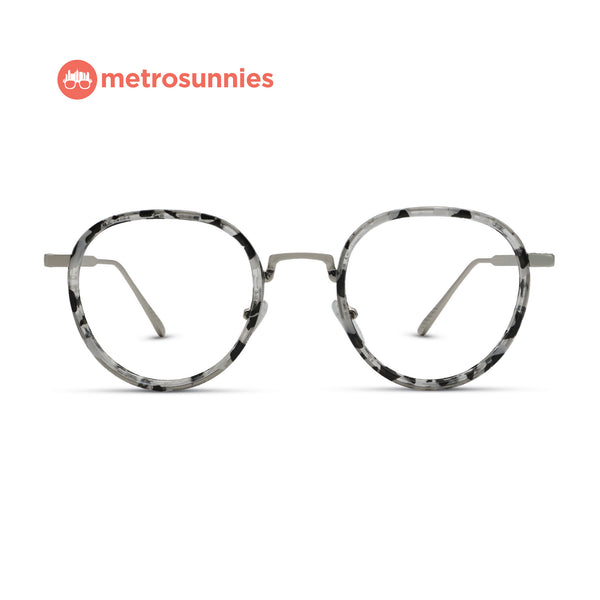 MetroSunnies Jessie Specs (Splatter) / Replaceable Lens / Eyeglasses for Men and Women