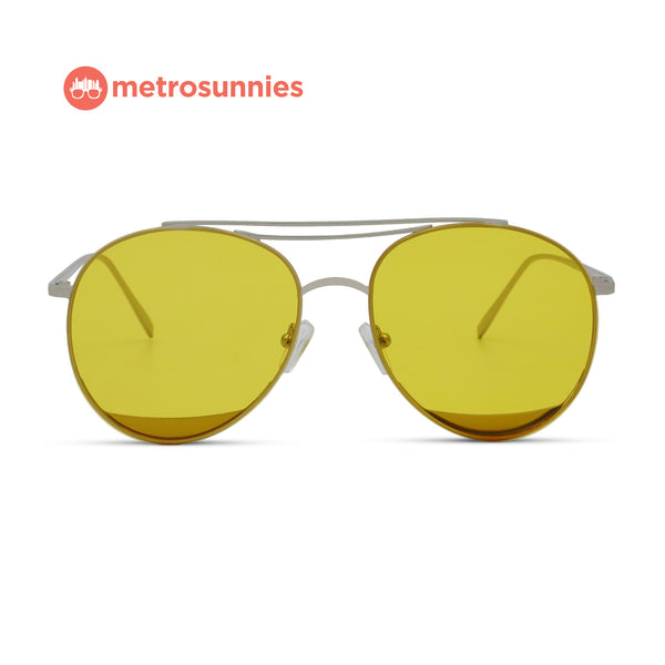 MetroSunnies Joey Sunnies (Lemon) / Sunglasses with UV400 Protection / Fashion Eyewear Unisex