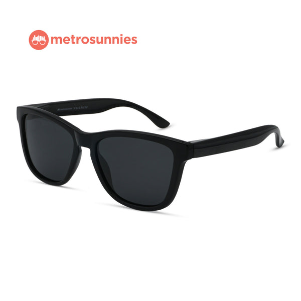 MetroSunnies Keith Sunnies (Black) / Polarized Sunglasses UV400 / Fashion Eyewear for Men and Women