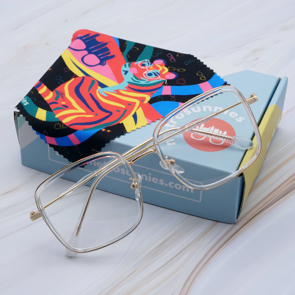 MetroSunnies Lee Specs (Gray) / Replaceable Lens / Eyeglasses for Men and Women