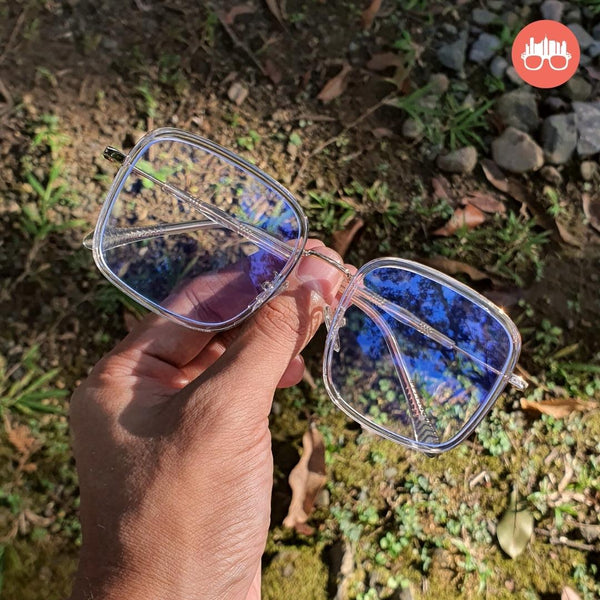 MetroSunnies Lee Specs (Gray) / Replaceable Lens / Eyeglasses for Men and Women