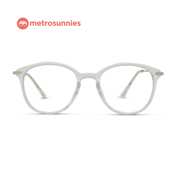 MetroSunnies Lou Specs (Clear) / Replaceable Lens / Eyeglasses for Men and Women