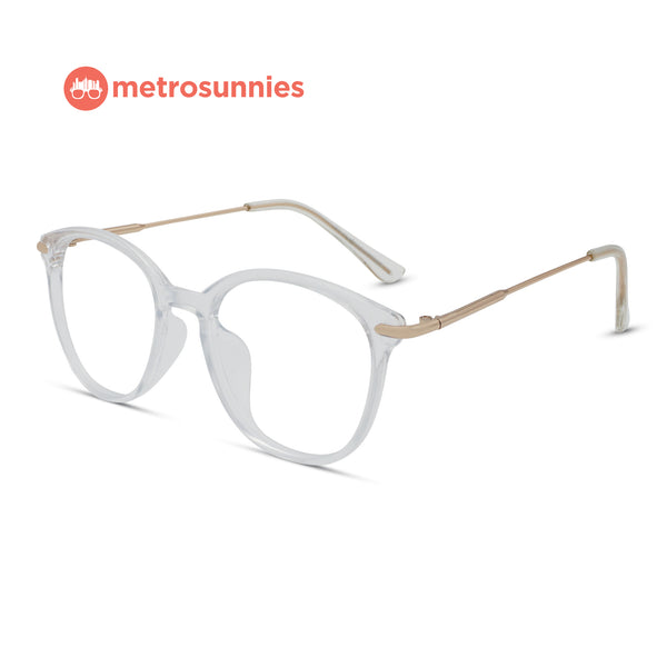 MetroSunnies Lou Specs (Clear) / Replaceable Lens / Eyeglasses for Men and Women
