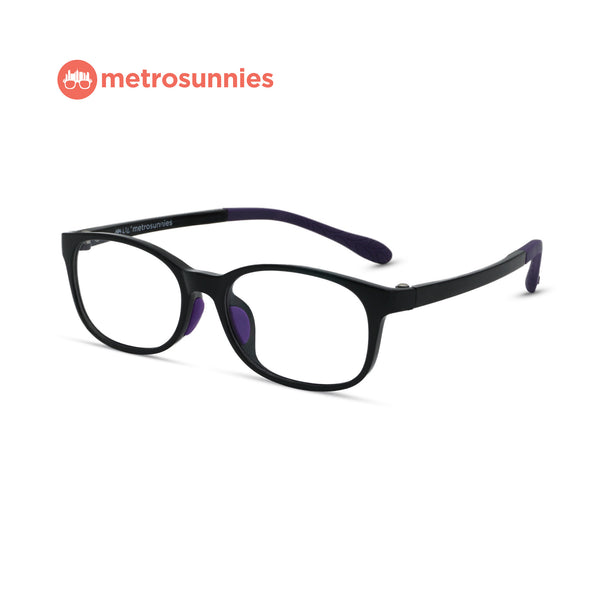Lil' MetroSunnies Maurice Kid's Eyeglasses (Black) / Con-Strain Blue Light / Anti-Radiation