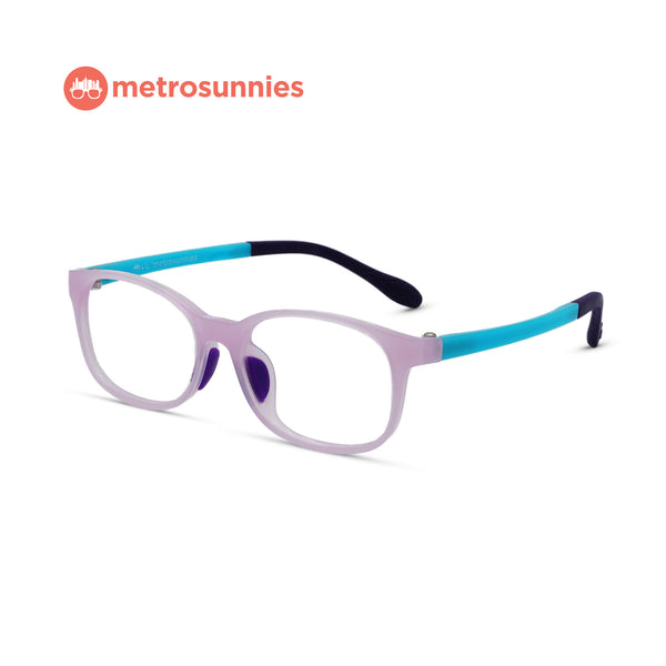 Lil' MetroSunnies Maurice Kid's Eyeglasses (Bubble Gum) / Con-Strain Blue Light / Anti-Radiation