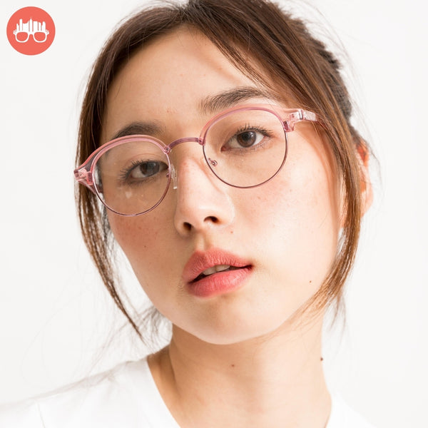 MetroSunnies Micah Specs (Blossom) / Replaceable Lens / Eyeglasses for Men and Women