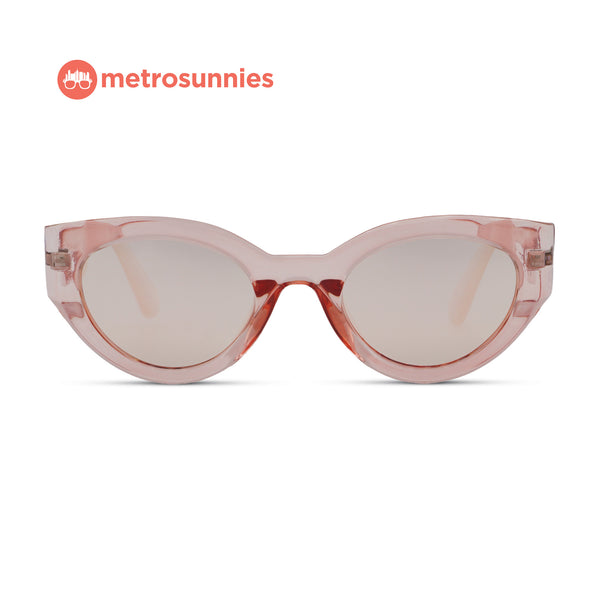 MetroSunnies Michelle Sunnies (Pink) / Sunglasses with UV400 Protection / Fashion Eyewear Unisex
