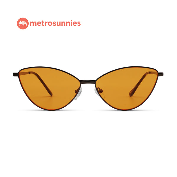 MetroSunnies Mila Sunnies (Apricot) / Sunglasses with UV400 Protection / Fashion Eyewear Unisex