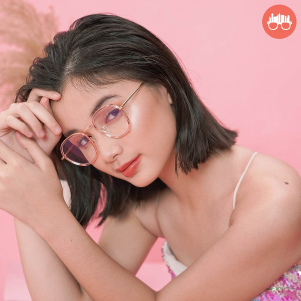 MetroSunnies Mindy Specs (Pink) / Con-Strain Blue Light / Versairy / Anti-Radiation Eyeglasses
