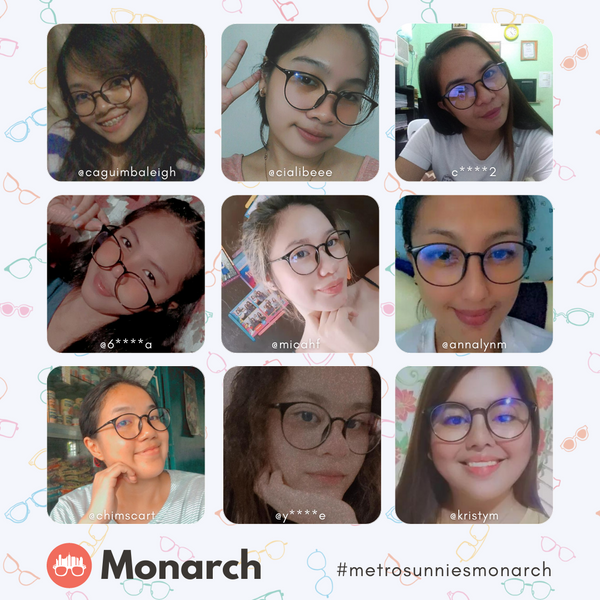 MetroSunnies Monarch Specs (Black) / Con-Strain Blue Light / Versairy / Anti-Radiation Eyeglasses