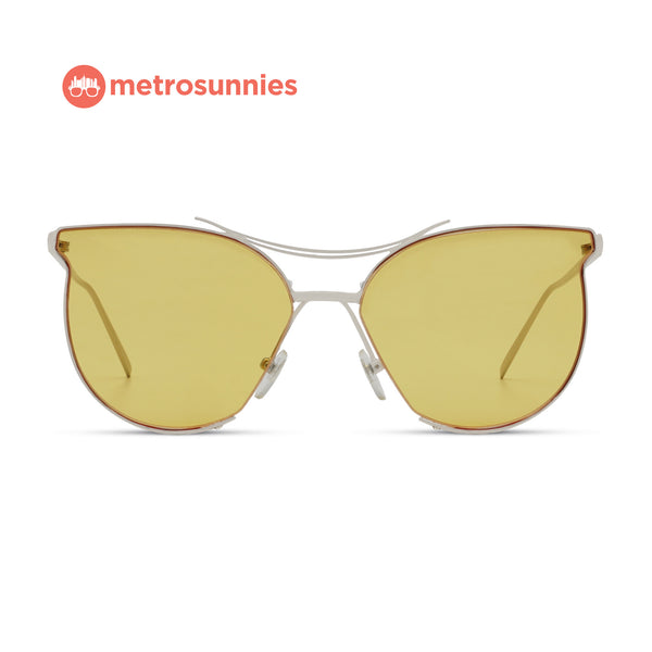 MetroSunnies Mori Sunnies (Honey) / Sunglasses with UV400 Protection / Fashion Eyewear Unisex