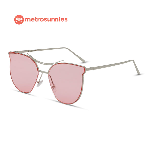 MetroSunnies Mori Sunnies (Rose) / Sunglasses with UV400 Protection / Fashion Eyewear Unisex