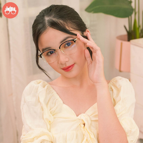 MetroSunnies Nathan Specs (Black) / Con-Strain Blue Light / Anti-Radiation Computer Eyeglasses