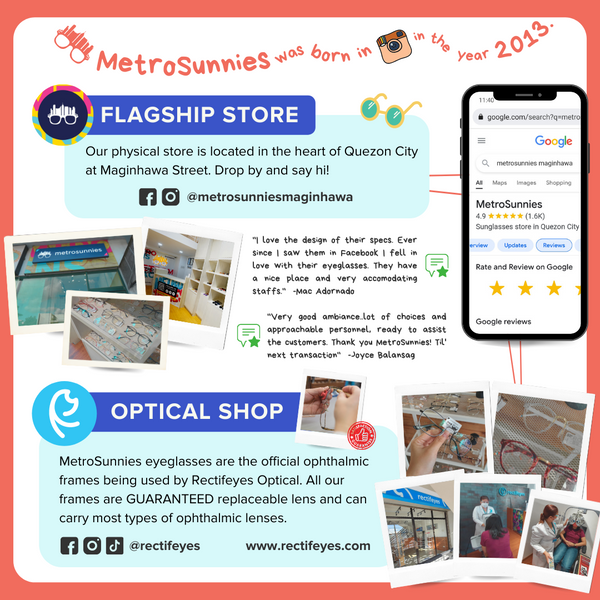 MetroSunnies Donald Specs (Silver) / Replaceable Lens / Eyeglasses for Men and Women