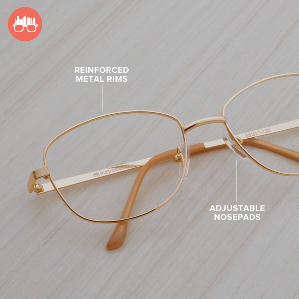 MetroSunnies Nova Specs (Black) / Replaceable Lens / Eyeglasses for Men and Women