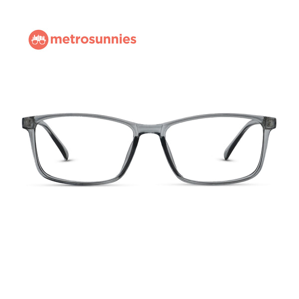 MetroSunnies Penny Specs (Gray) / Replaceable Lens / Eyeglasses for Men and Women