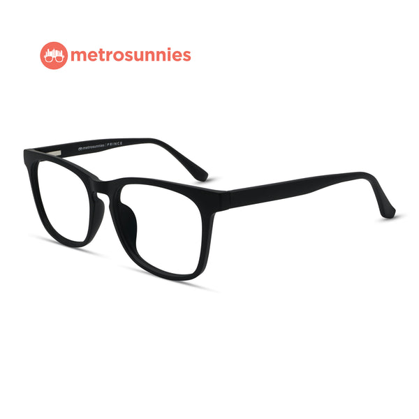 MetroSunnies Prince Specs (Black) / Con-Strain Blue Light / Versairy / Anti-Radiation Eyeglasses