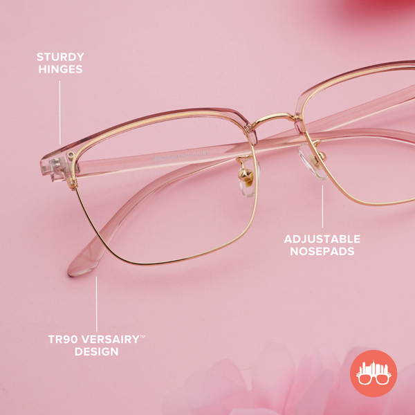 MetroSunnies Reed (Peach) / Con-Strain PRO Photochromic Blue Light / UV400 / Anti-Radiation