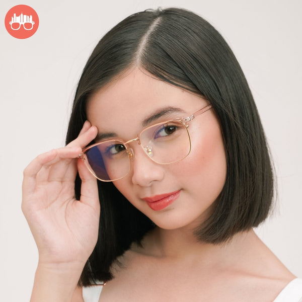 MetroSunnies Reed (Peach) / Con-Strain PRO Photochromic Blue Light / UV400 / Anti-Radiation