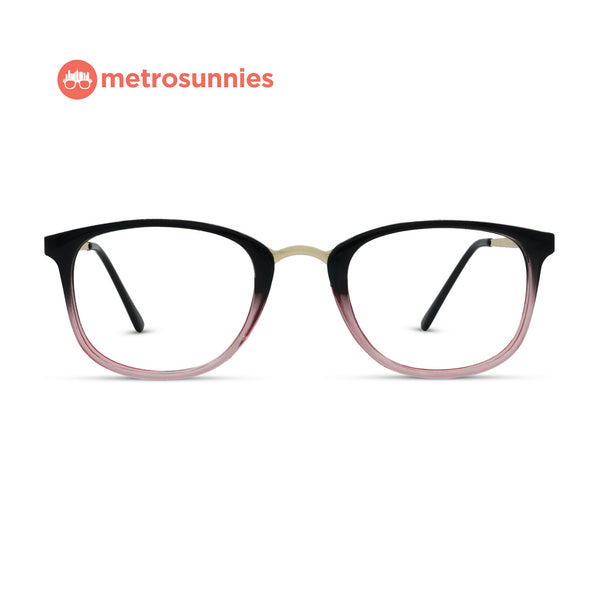 MetroSunnies River Specs (Pink) / Replaceable Lens / Eyeglasses for Men and Women