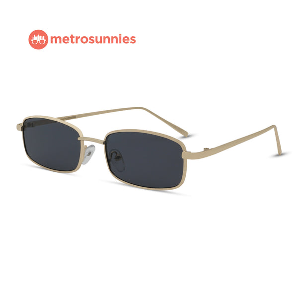 MetroSunnies Rocky Sunnies (Black) / Sunglasses with UV400 Protection / Fashion Eyewear Unisex