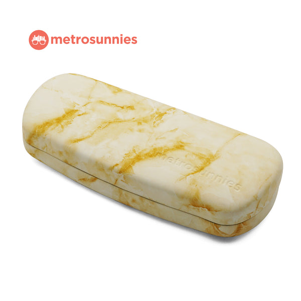 MetroSunnies Safe Hard Case Holder (Yellow) / Eyewear Case Holder for Sunnies and Specs