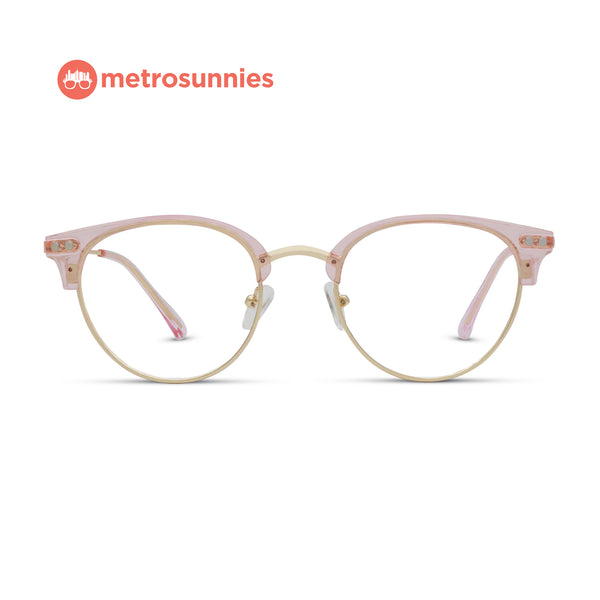 MetroSunnies Sasha Specs (Blossom) / Replaceable Lens / Eyeglasses for Men and Women
