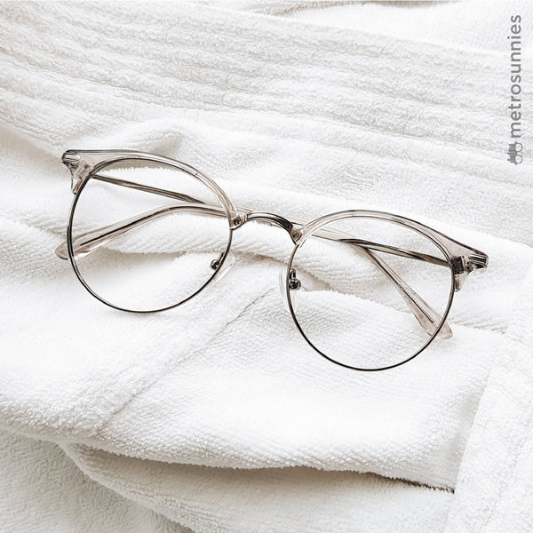 MetroSunnies Selene Specs (Gray) / Con-Strain Blue Light / Anti-Radiation Computer Eyeglasses