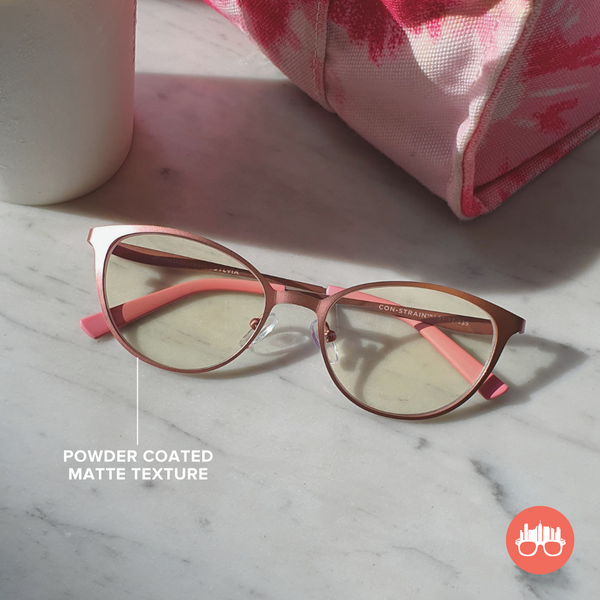 MetroSunnies Sylvia (Pink) / Con-Strain PRO Photochromic Blue Light / UV400 / Anti-Radiation
