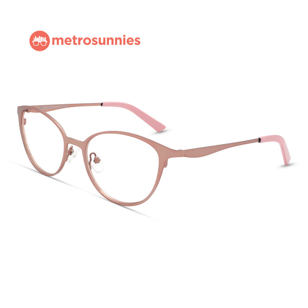 MetroSunnies Sylvia Specs (Pink) / Con-Strain Blue Light / Anti-Radiation Computer Eyeglasses