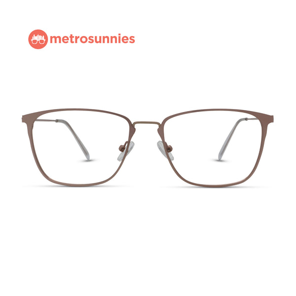 MetroSunnies Tatum Specs (Pink) / Replaceable Lens / Eyeglasses for Men and Women