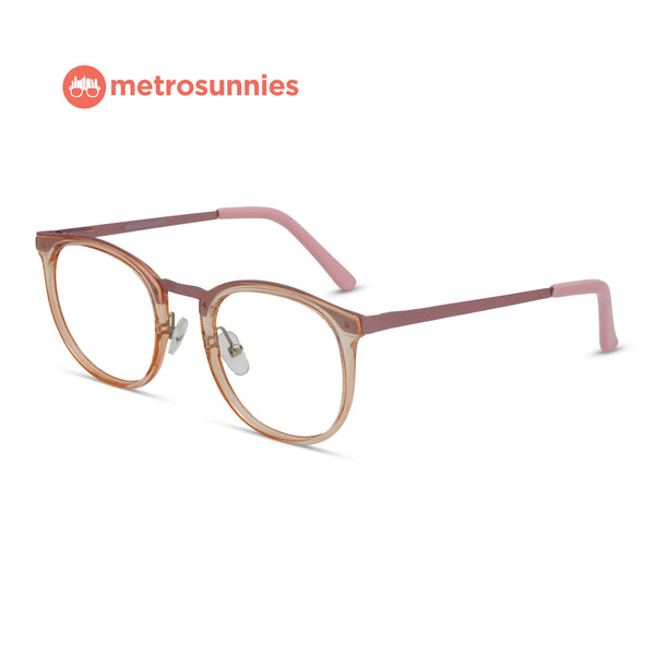 MetroSunnies Taylor Specs (Pink) / Replaceable Lens / Eyeglasses for Men and Women