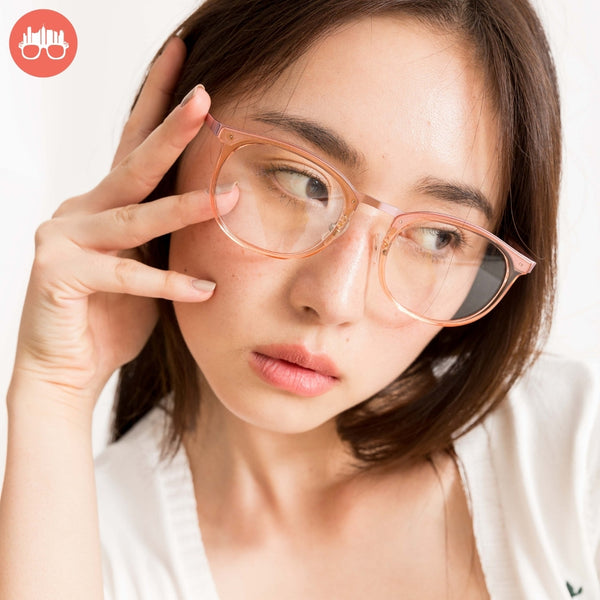 MetroSunnies Taylor Specs (Pink) / Replaceable Lens / Eyeglasses for Men and Women