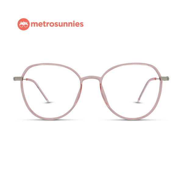 MetroSunnies Vina Specs (Blossom) / Replaceable Lens / Versairy Ultralight Weight / Eyeglasses