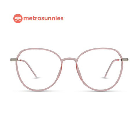 MetroSunnies Vina Specs (Blossom) / Replaceable Lens / Versairy Ultralight Weight / Eyeglasses