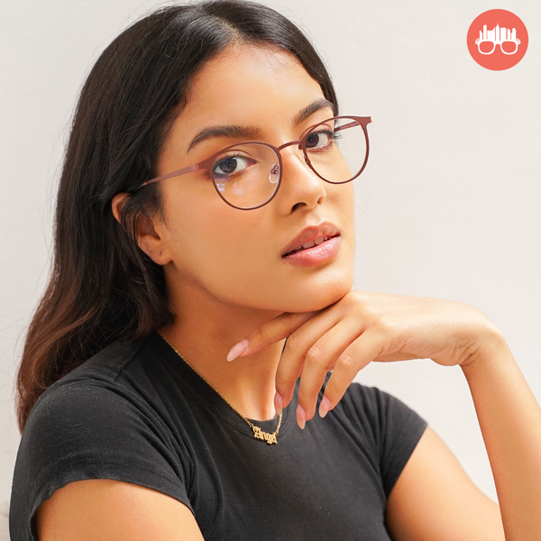 MetroSunnies Willow (Nude) / Con-Strain PRO Photochromic Blue Light / Versairy / UV400 / Anti-Radiation