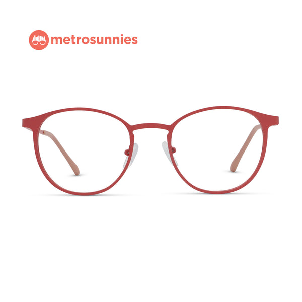 MetroSunnies Willow Specs (Sakura) / Replaceable Lens / Eyeglasses for Men and Women