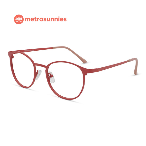 MetroSunnies Willow Specs (Sakura) / Replaceable Lens / Eyeglasses for Men and Women