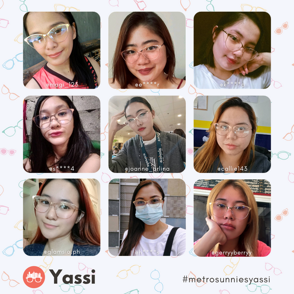 MetroSunnies Yassi Specs (Rose Gold) / Con-Strain Blue Light / Anti-Radiation Computer Eyeglasses