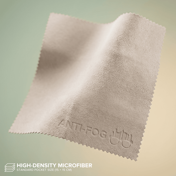 MetroSunnies Anti-Fog Lens and Glass 2 in 1 Microfiber Cleaning Cloth for Eyeglasses Lens Wipes